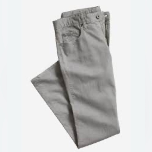 Bonobos Men’s Slim Tailored Pants in Light Grey Size 34/32 (real 33 x 31) soft, - Picture 1 of 9